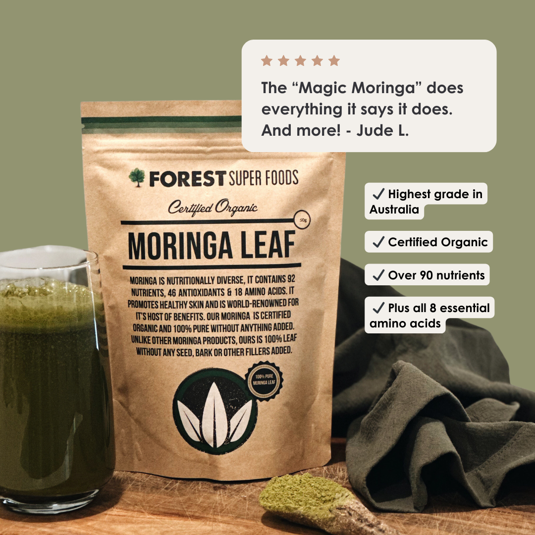 Mini Organic Moringa Leaf Powder