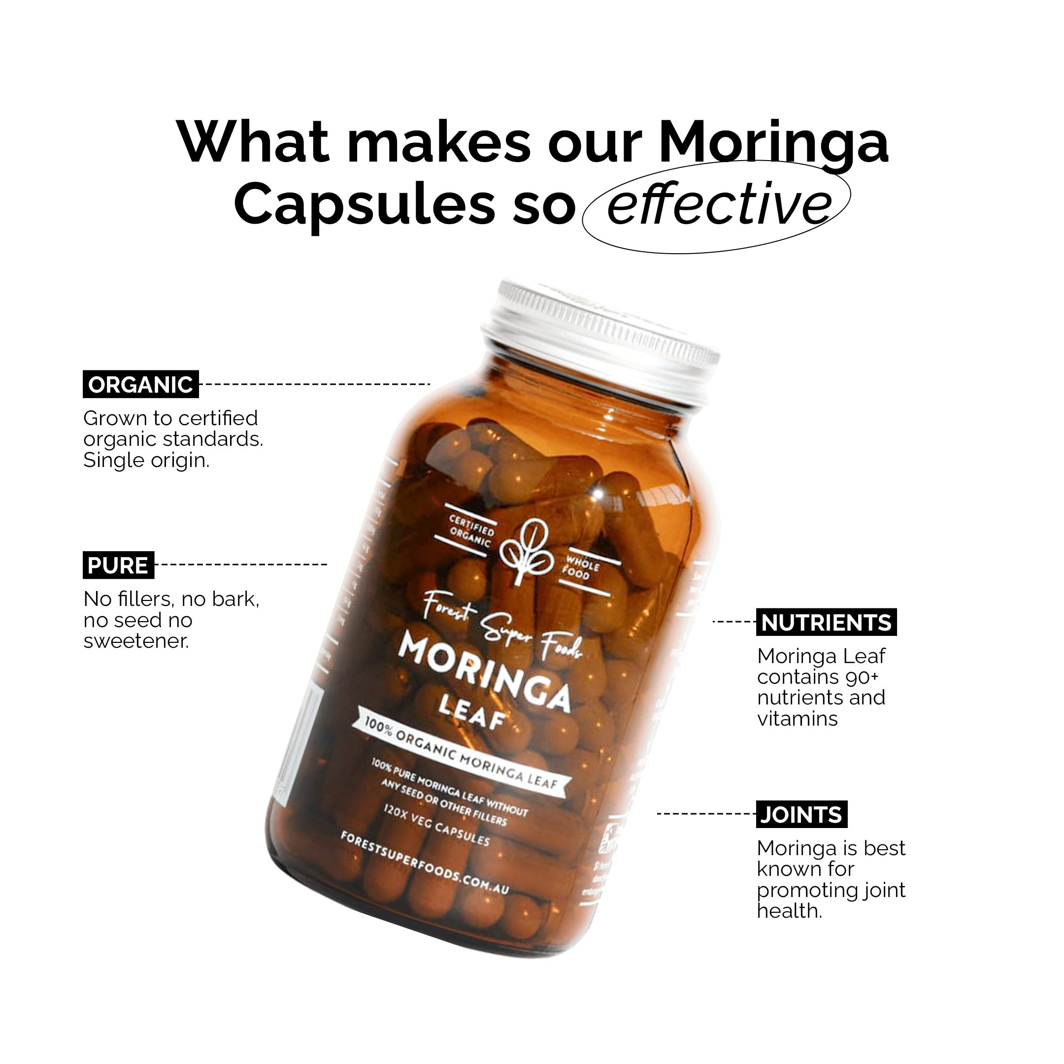 Organic Moringa Capsules