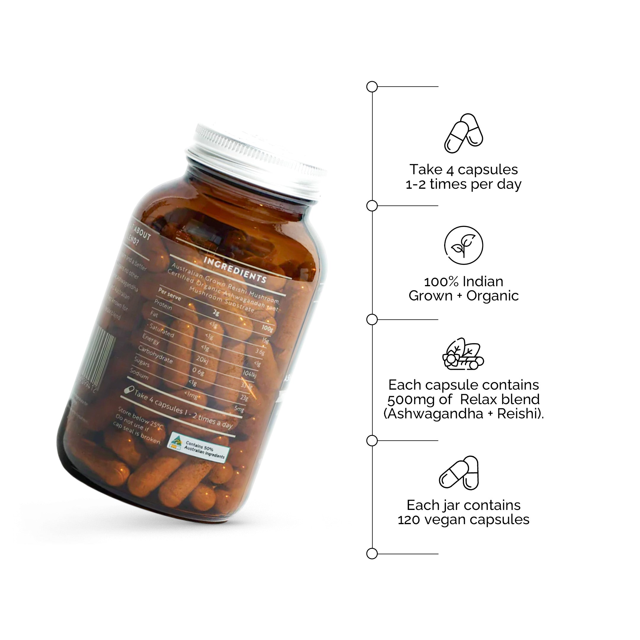 Relax Whole Food Supplement